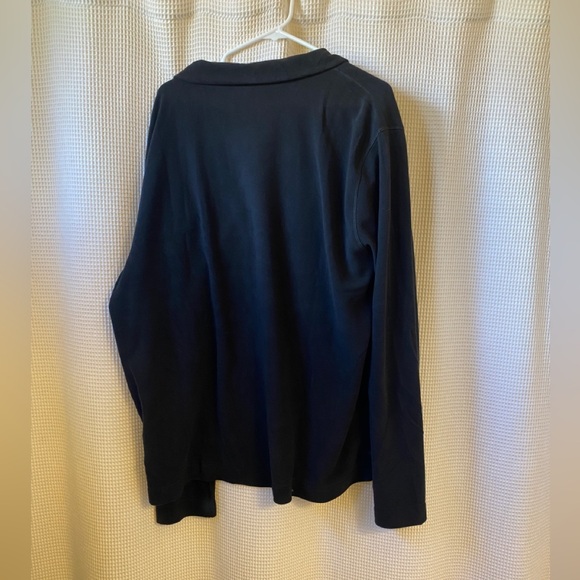 Rains Addis Fleece Half Zip Men’s Black XXL - Picture 3 of 5